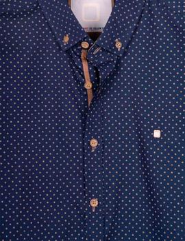 Camisa Yellow Topos marina