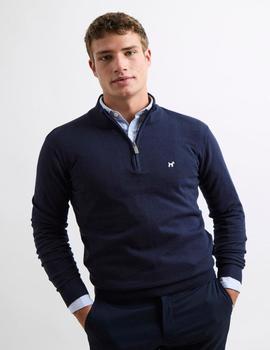 Jersey Williot Cremallera marino
