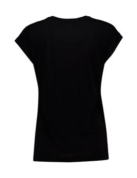 Camiseta Hailys L'Amour negra