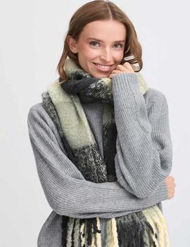 Bufanda Ichi Cuadros negro