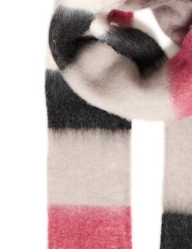 Bufanfa Ichi Rayas gris/rosa