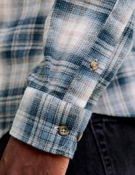 Camisa Jack&Jones Joshua Cuadros gris