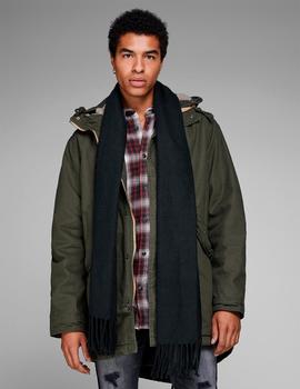 Bufanda Jack&Jones Solid negra