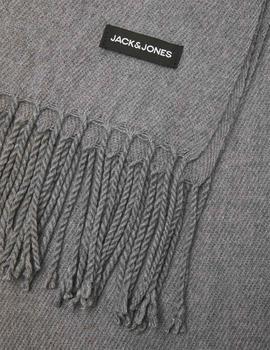 Bufanda Jack&Jones Solid gris