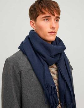 Bufanda Jack&Jones Solid marino