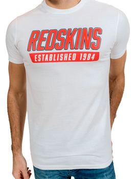 Camiseta Redskins Logo blanca