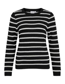 Jersey Vila Vidalo Rayas negra
