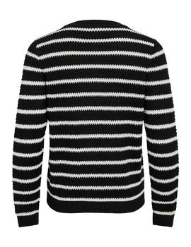Jersey Vila Vidalo Rayas negra