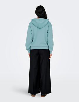 Sudadera Only Alina verde agua