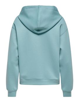 Sudadera Only Alina verde agua
