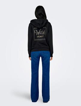 Sudadera Only Alina negra