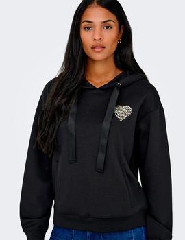 Sudadera Only Alina negra