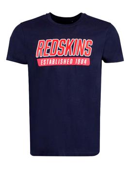 Camiseta Redskins Logo marina