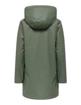 Chubasquero Only Sally castor gray