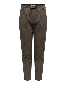 Pantalon Only Poptrash Pata De Gallo marron