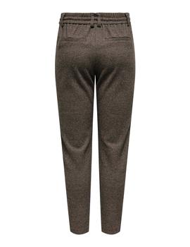 Pantalon Only Poptrash Pata De Gallo marron