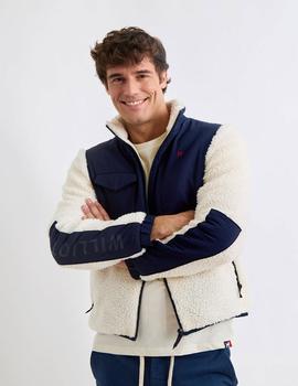 Cazadora Williot Borreguillo marina