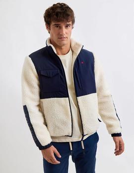 Cazadora Williot Borreguillo marina