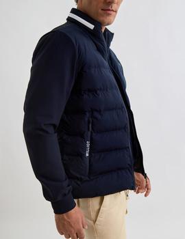 Cazadora Williot Tecnica Hibrida marina