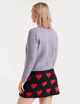 Chaqueta Compañia Botones Colores gris