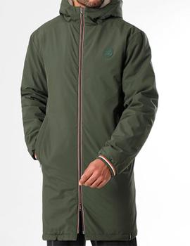 Parka American People Borreguillo verde