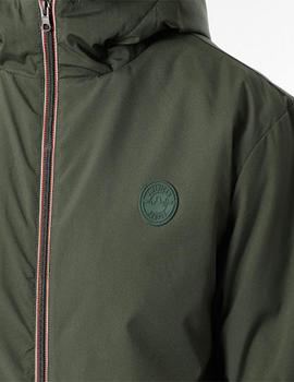 Parka American People Borreguillo verde