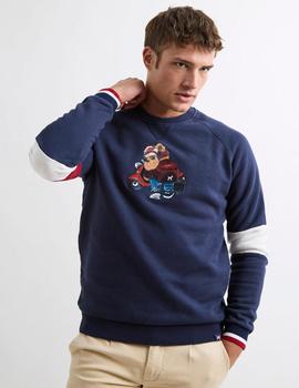 Sudadera Williot Vespa marina