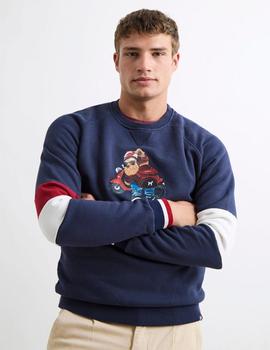 Sudadera Williot Vespa marina