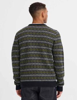 Jersey Blend Rombos negro