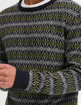 Jersey Blend Rombos negro