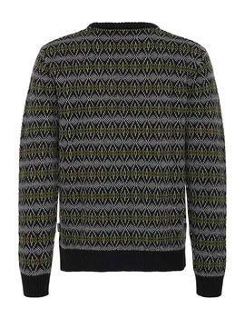 Jersey Blend Rombos negro