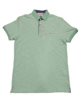 Polo Dario liso verde