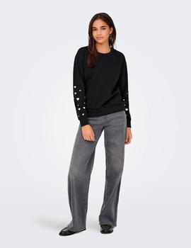 Sudadera JDY Only Paris negra