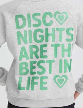 Sudadera Ichi Lela gris