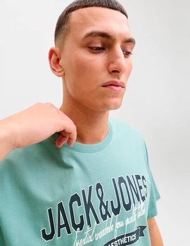 Camiseta Jack&Jones Logo mineral
