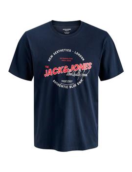 Camiseta Jack&Jones Logo marina