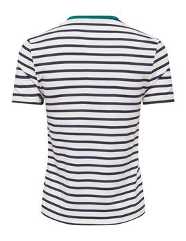 Camiseta Only Fresas Rayas