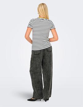 Camiseta Only Limon Rayas