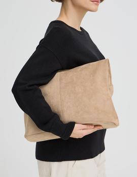 Bolso B.Young Antelina beige