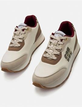 Zapas Mustang Chica beige/leo