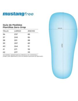 Zapas Mustang Chica Free blanca/gris