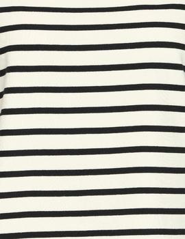 Camiseta B.Young Rayas beige