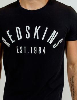 Camiseta Redskins Logo negra