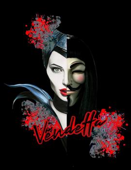 Camiseta La Sal Malefica negra