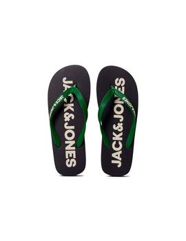 Chanclas Jack-Jones Logo marino