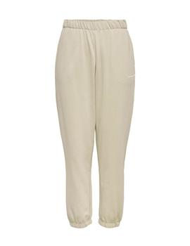 Pantalon Only Daimi deportivo beige