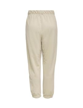 Pantalon Only Daimi deportivo beige