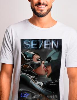 Camiseta La Sal Seven Lujuria blanca