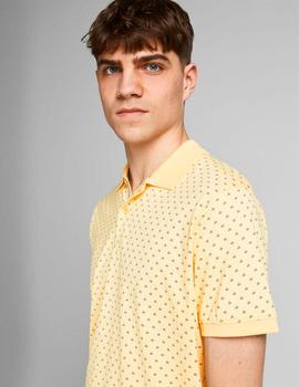 Polo Jack-Jones Bluwin amarillo