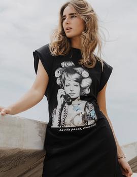 Vestido Be.Happiness largo Sophia negro